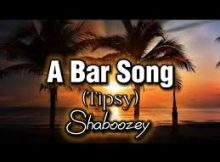 Shaboozey - A Bar Song (Tipsy)