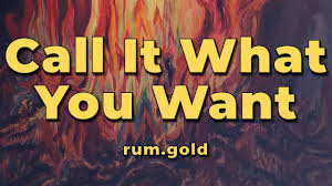 Rum Gold - Save You (Call it What You Want)