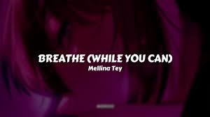 Mellina Tey - Breathe (while you can)