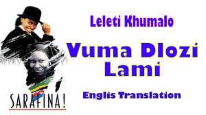 Leleti Khumalo - Vuma Dlozi Lami