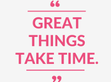 Gav - Great Things Takes Time