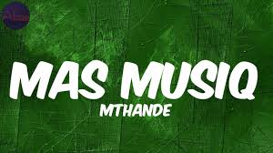 Mas Musiq Ft Musa - Mthande Umuntu Wakho