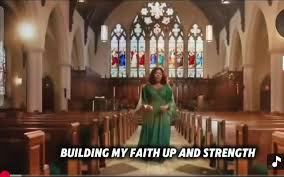 I’ve been praying all the season, building my faith up in strength Song 