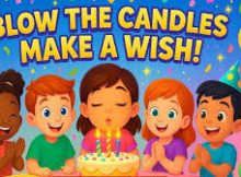 Happy birthday - happy birthday song blow the candles