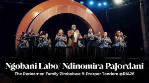 The Redeemed Family featuring Prosper Tendere - Ngobani labo/Ndinomira pa Jordani RiA26